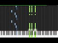 The Lord of the Rings Medley - The Lord of the Rings [Piano Tutorial] (Synthesia)