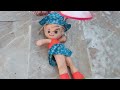 Time lapse video of washing the doll, it feels very good to wash it#asmr