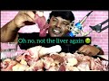 Nasty man eats raw chicken / ASMR🤢