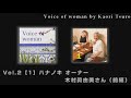 ハナノキ オーナー 木村眞由美さん（前編）今の自分を生きる素敵な女性たちの声を﻿届ける音声番組 Voice of woman [Podcast]Vol.2［1］