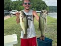 21 lbs First Place!!! Summer Time Bass Fishing on Nolin River Lake (Green River Bass Club Points #4)