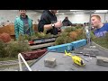Crazy Model Train Action at K10's! HO Scale Trains Galore (1/6/24)