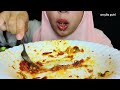 ENAK POL ⁉️ CEKER PEDAS MERCON BIHUN+LALAPAN MENTAH MENTIMUN LEUNCA | ASMR | MUKBANG