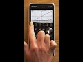 [Casio fx-CG50 tutorials]  Graphing A Function #shorts