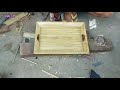 creative idea - how to make a tray from bamboo