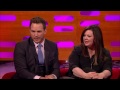 Melissa McCarthy and Chris Pratt's first head shots | The Graham Norton Show - BBC