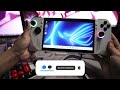 i played UNREAL RANKED on a HANDHELD gaming pc...