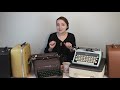 What to do when you get a new typewriter (Typewriter 101)
