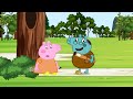 Zombie Apocalypse, Mom Zombie appears in the forest🧟‍♀️| Peppa Pig Funny Animation