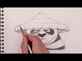 How To Draw Kung Fu Panda 4 | Po Sketch Tutorial