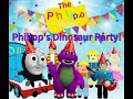 Philipp's Dinosaur Party - Angelina Dance Dance Song!