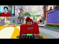 Trolling with AIMBOT against PRO Roblox Bedwars Players..