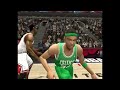 Boston Celtics vs. Chicago Bulls - NBA LIVE 2004: Playstation 2 Gameplay
