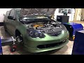 Turbo k20-z1 RSX dyno runs! Stock internals