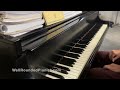 J.S. BACH: Invention No. 2 in C Minor, BWV 773 (played with new fingering)