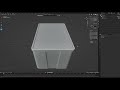 how to model a storage tote in blender