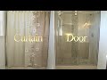 3 Reasons to Buy a Shower Door VS a Curtain