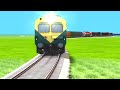 TRAINS VS UNBELIEVABLE ROTATING RAILWAY TRACKS & FLYING RAILWAY TRACKS|Train simulator 2024|