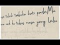 Ernie Zakri - Satu Cinta (Official Lyric Video)
