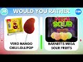 Would You Rather...? Spicy VS Sour JUNK FOOD Edition 🌶️🍋