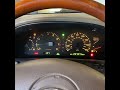 Lexus SC400 Start Gauge Cluster