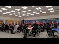 Lake Region High Sound of Thunder 2019 - Sounds of Spain - 10/25/19 marching music cafeteria pt2