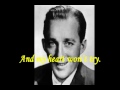 Bing Crosby   The More I See You With Lyrics   YouTubevia torchbrowser com
