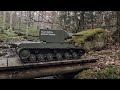Testing bridges with the 1/6 Scale RC KV-2.