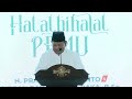 Full Pidato Prabowo di Halalbihalal PBNU