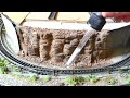Build sandstone for the landscape - super easy - N scale model railway - DDR PIKO - Tutorial