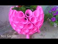 Amazing Garden, Recycling Plastic Bottles To Make Beautiful Garden Planter Pots