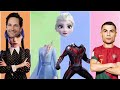 Help Wednesday Addams, Frozen Elsa, Ronaldo CR7, Ant man Chose Head