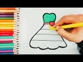 Princess|Interesting Coloring| Drawing Tutorial Art|