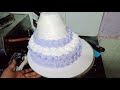 Purple Doll cake l How To Make Doll Cake At Home Doll Cake Tutorial |Barbie Doll Cake 🎂