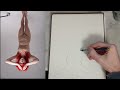 Draw Vlog 14: More Upside Down Drawing!