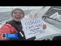 New Englander becomes first woman to complete solo race around the world - in a boat