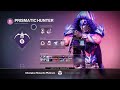 Solo Flawless Master Nightfall - The Disgraced - Prismatic Hunter [Destiny 2]