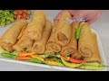 RESEP LUMPIA BENGKUANG EBI  : :  RENYAH DAN GURIH  : :  ENAK NYA GAK TAHAN