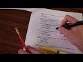 ASMR | Teacher Helps You with Grammar Test (over the shoulder POV)