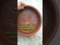 EASY WAY TO MAKE HOLES IN MUD POT