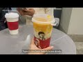 Vlog A day shopping at ArtBox korea and enjoying Mango Coconut Latte with me