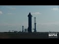 Starship 24 Destacked and Rolled Back for Final Launch Preparations | SpaceX Boca Chica