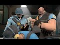 Heavy is Dead, but when someone dies, their Meet the Team plays (TF2 Voice Actors / Family Friendly)