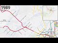 Evolution of the Paris Metro & RER 1900-2035