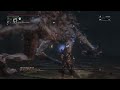 Bloodborne - Lower Pthumeru Chalice Dungeon Layer 4 - Bloodletting Beast Boss Fight