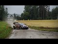 OTT TANAK'S and Pajari's Crashes in SS3 & SS2 | at WRC Secto Rally Finland 2024