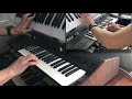 The Cinema Show - GENESIS - Keyboard Solo Cover