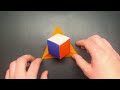 How to Fold an Origami Rubik’s Cube Stand