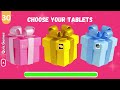 🎁Choose Your Gift! Let's find out, Are You Lucky or Not! Golden or Pink or Blue Gift Box Challenge!