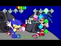 Friday Night Funkin' Sonic VS Sonic.EXE FULL WEEK (Lord X, Majin Sonic, Sunky.MPEG) (FNF Mods/Hard)